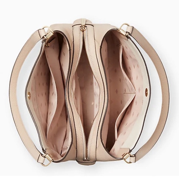 Kate Spade Leila Medium Triple Compartment Shoulder Bag
Light Sand - Picture 4 of 16